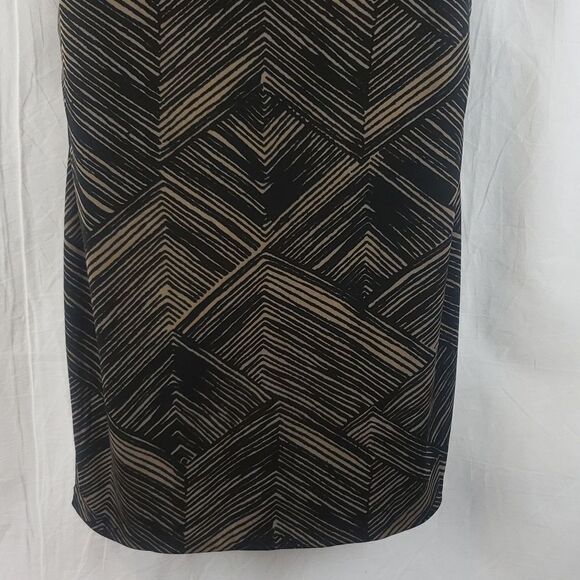 Banana Republic Medium Brown & Black Striped Dress - Picture 10 of 13